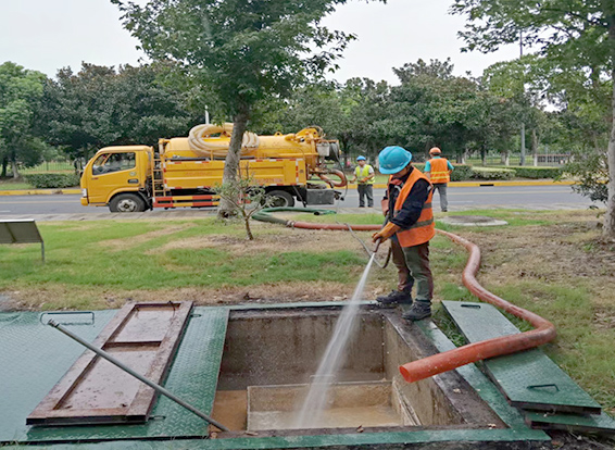 绥江化油池清理