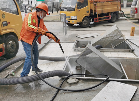 绥江隔油池清理