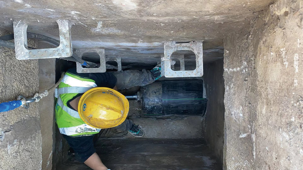 绥江HDPE短管内衬法